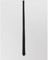 Saint Laurent - Silk Jacquard Monogram Tie - Lyst