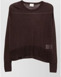 Closed - Fine-Knit Wool Crew-Neck Sweater - Lyst