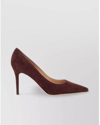 Gianvito Rossi - Pointed Toe Suede Stiletto Heel Pumps - Lyst