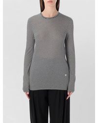 Tom Ford - Viscose Fine-Stripe Long-Sleeve T-Shirt - Lyst