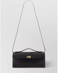 Anya Hindmarch - "Mortimer" Clutch Bag Top Handle - Lyst