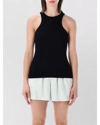 Anine Bing - Ribbed Sleeveless Tank Top - Lyst