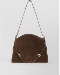 Givenchy - Leather Voyou Shoulder Bag Buckle Detail - Lyst