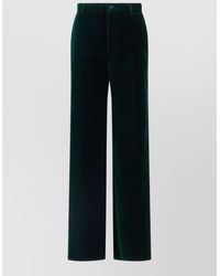 Gucci - Tailored Velvet Trousers Featuring Belt Loops - Lyst