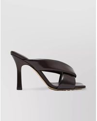 Bottega Veneta - Riva Leather Mules - Lyst