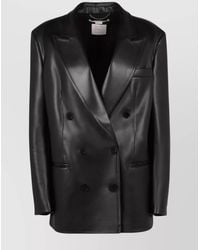 Stella McCartney - Double Breasted Beige Jacket - Lyst