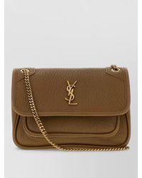 Saint Laurent - Niki Mini Leather Clutch Bag - Lyst