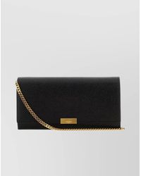 Thom Browne - Chain Strap Structured Leather Wallet - Lyst