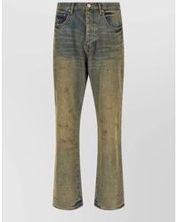 Purple - P011 Repair Denim Jeans Distressed Design - Lyst