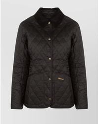Barbour - Quilted Jacket Front Pockets - Lyst