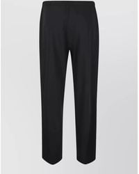 Max Mara - Pleated Front Trousers Smmargenta Side Pockets - Lyst