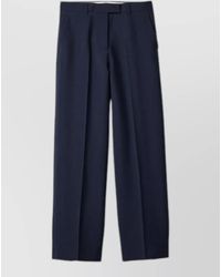 Miu Miu - Tailored Trousers Belt Loops Side Tie - Lyst