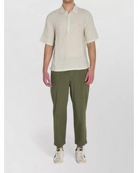 Barena - Linen Short-Sleeve Regular-Fit Shirt - Lyst