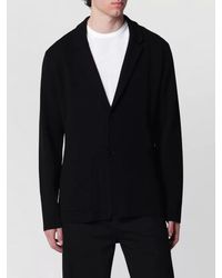 Roberto Collina - Long Coat Front Pockets Notched Lapel - Lyst