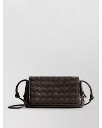 Bottega Veneta - Notturno Leather Clutch Bag - Lyst