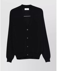 Lardini - Wool V-Neck Cardigan Sweater - Lyst