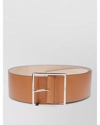 Max Mara - Belt Adjustable Length Smooth Finish Square Buckle - Lyst