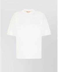 Marni - Cotton Oversized Logo-Print T-Shirt - Lyst