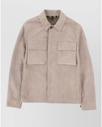 Belstaff - Waymark Jacket Buttoned Cuffs Point Collar - Lyst
