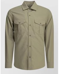 A.P.C. - Warren Casual Shirt Buttoned Cuffs Pockets - Lyst