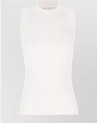 Sportmax - Cotton Tank Top - Lyst