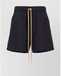 Fear Of God - Elastic Waistband Wool Bermuda Shorts - Lyst