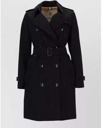 Burberry - Jacket Featuring Epaulettes And Storm Flap - Lyst