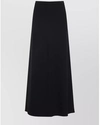 Max Mara - Flared Hem Full Length High Waist Skirt - Lyst