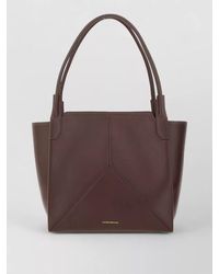 Victoria Beckham - Victoria Small Leather Shoulder Bag - Lyst