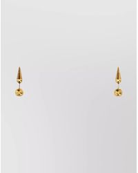 Jil Sander - Metal Earrings - Lyst
