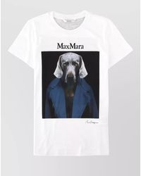 Max Mara - Regular-Fit Cotton T-Shirt - Lyst