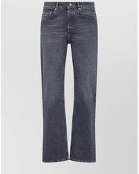 Rick Owens - Fog Cut Jeans Contrast Stitching - Lyst