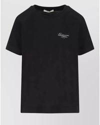 Givenchy - Cotton Logo Print Short Sleeve T-Shirt - Lyst