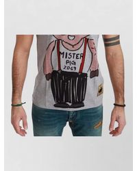 Dolce & Gabbana - Cotton Graphic Print Short-Sleeve T-Shirt - Lyst