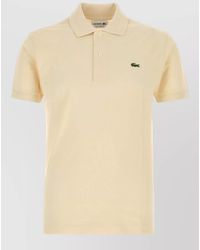 Lacoste - Piquet Shirt Polo Collar Regular Fit - Lyst