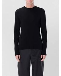 BERNER KUHL - Silk Cotton Long Sleeve Crew Top - Lyst