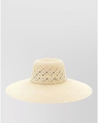 Maison Michel - Straw Blanche Sun Hat - Lyst