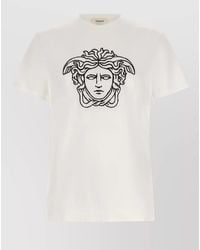 Versace - Medusa Crew Neck Short Sleeve Shirt - Lyst