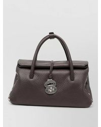 Zanellato - Dotta Centauro Small Leather Shoulder Bag - Lyst