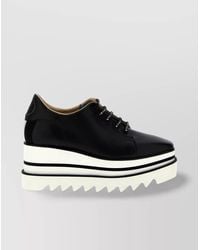 Stella McCartney - Wedge Sneakers With Platform Sole And Round Toe - Lyst