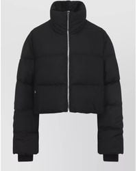 Moncler - Down Cropped Oversized Puffer Jacket - Lyst