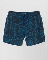 Versace - Printed Swim Shorts - Lyst