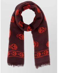 McQueen - Printed Foulard - Lyst