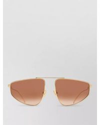 Bottega Veneta - Bv1466S Sunglasses Brass Metal Frame - Lyst
