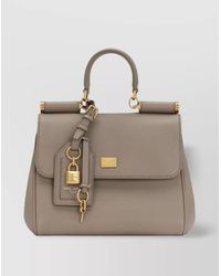 Dolce & Gabbana - My Sicily Small Leather Cross-Body Bag - Lyst