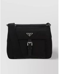 Prada - Crossbody Bag Nylon Adjustable Strap - Lyst