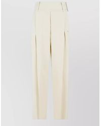 Sportmax - Oblo High Waist Wide Leg Trousers - Lyst