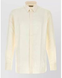 Tom Ford - Twill Shirt Long Sleeves Button Collar - Lyst