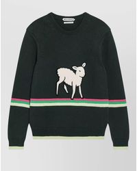 JW Anderson - Knitwear Crew Neck Long Sleeve Stripes - Lyst