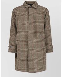 Polo Ralph Lauren - Wool Single Breasted Coat - Lyst